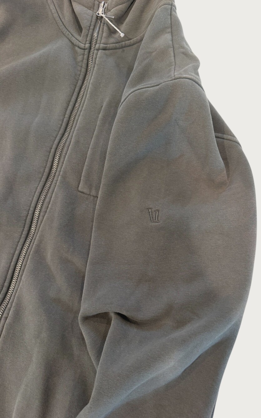 Vuori Seaside Full Zip Hoodie Men’s Lake Green Organic Cotton V242 - Picture 6 of 13